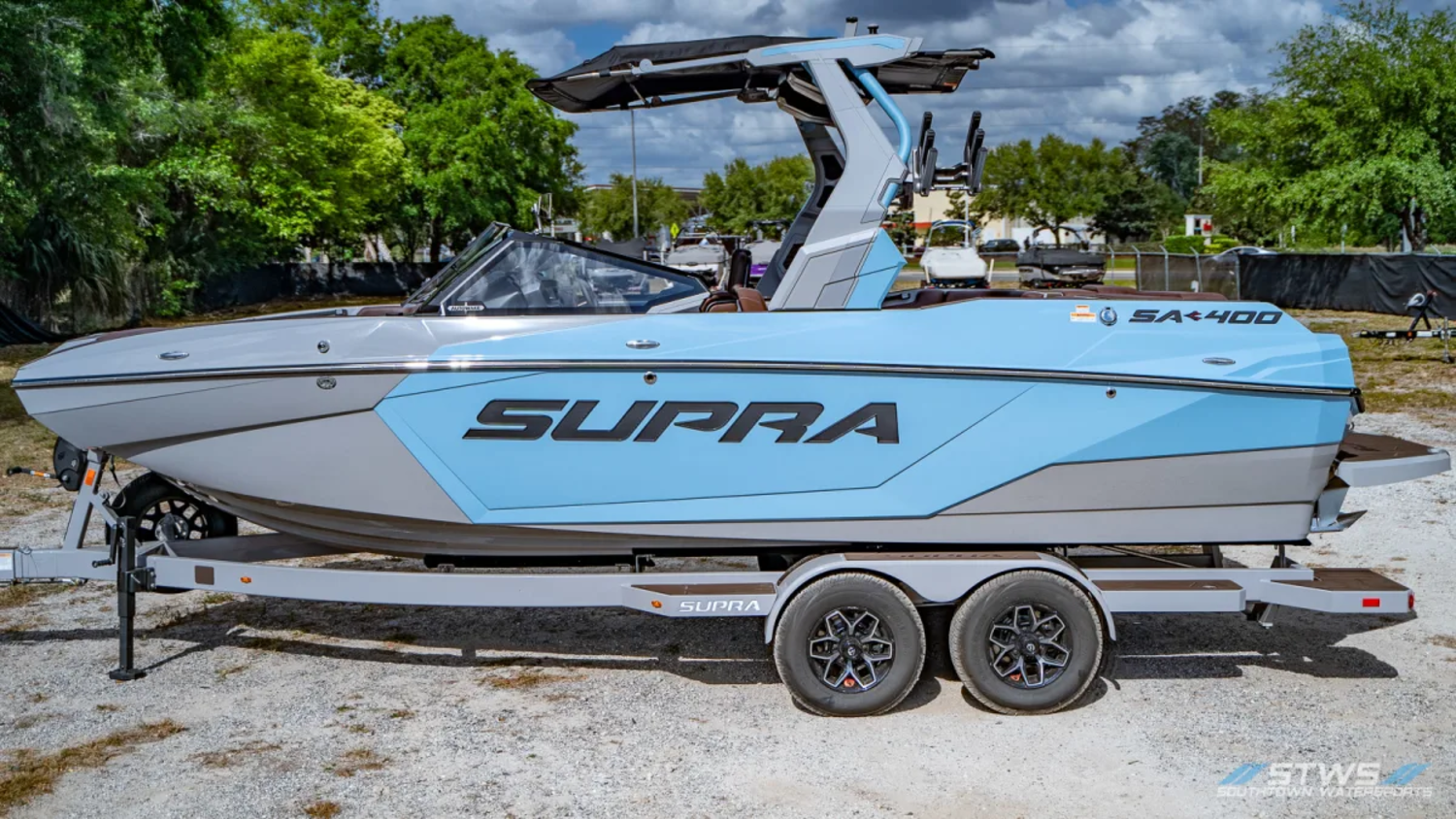 DEMO Supra SA 400 2025 – Slate Blue / Light Graphite