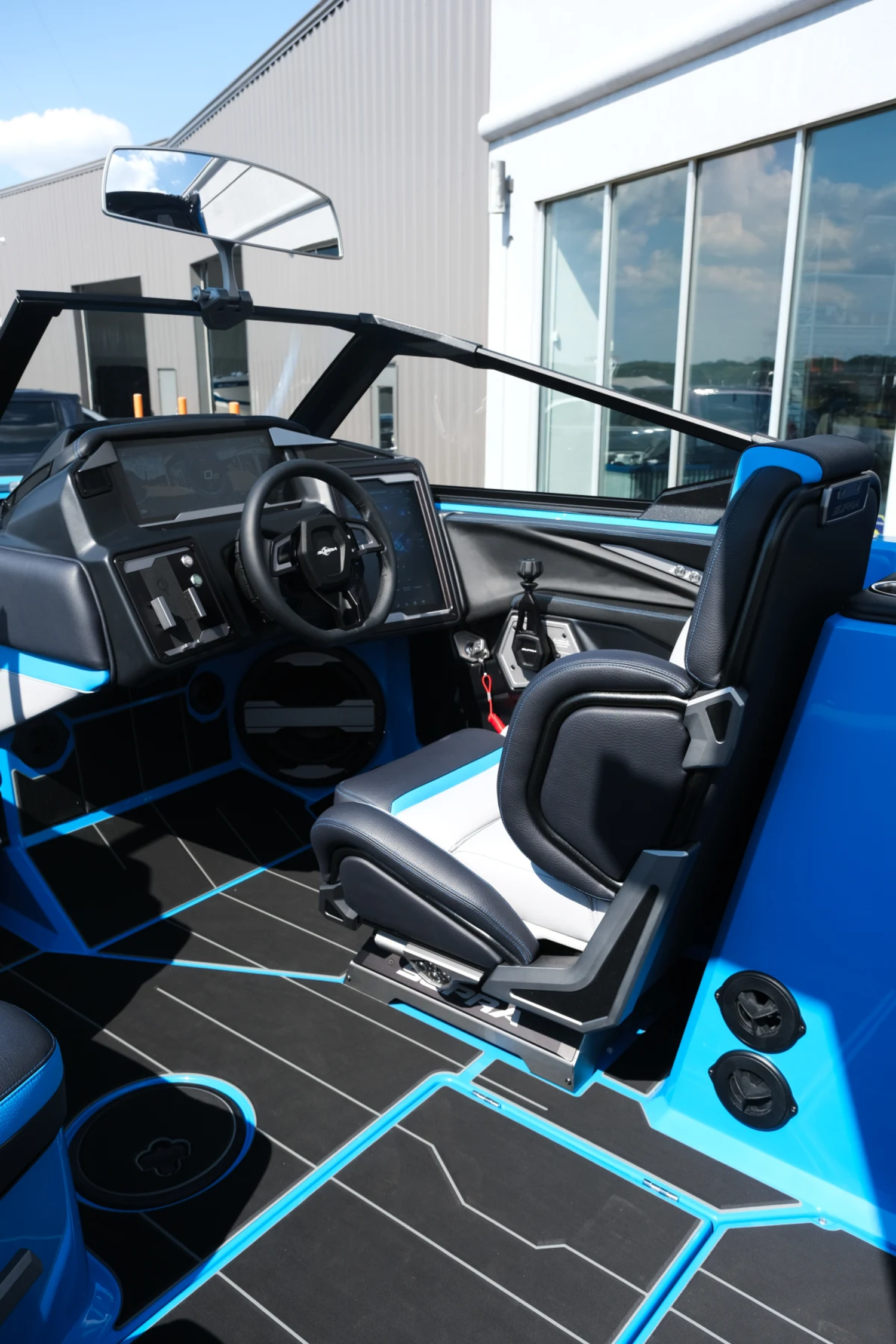 2026 SUPRA SA450 PACIFIC BLUE & ECLIPSE METAL FLAKE 