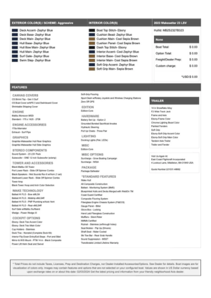 2023 Malibu Boats Wakesetter 23 LSV for sale in Miami, Florida