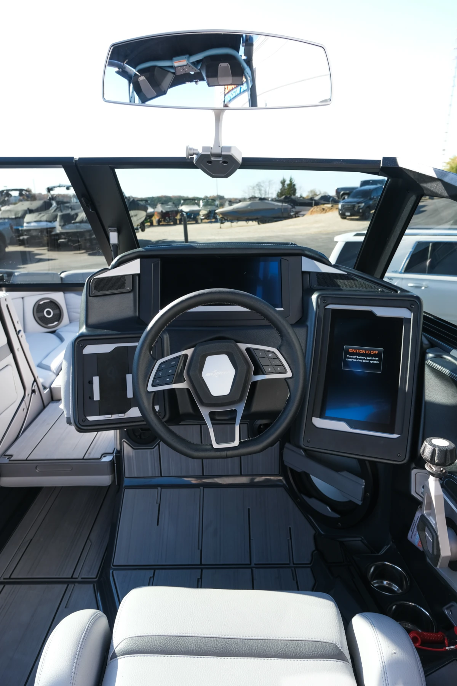 2025 SUPRA SE550 SLATE BLUE WITH POWER BIMINI LOADED  