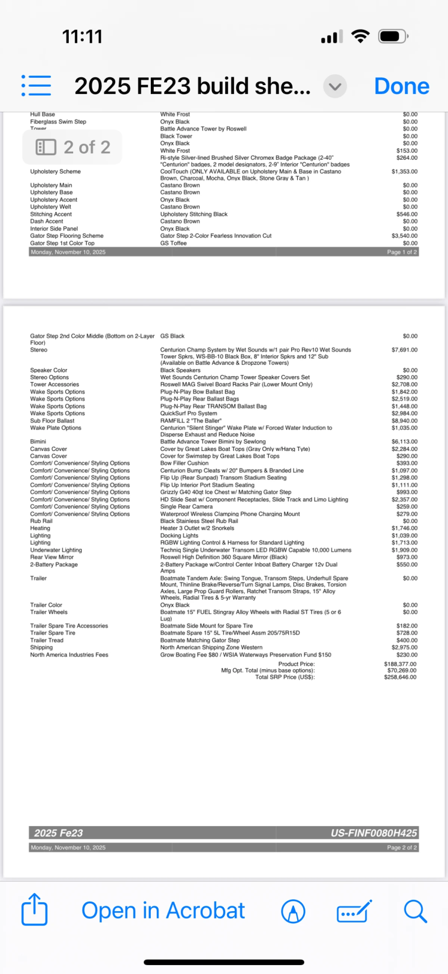 2025 Centurion Boats Fe23 for sale in Page, Arizona