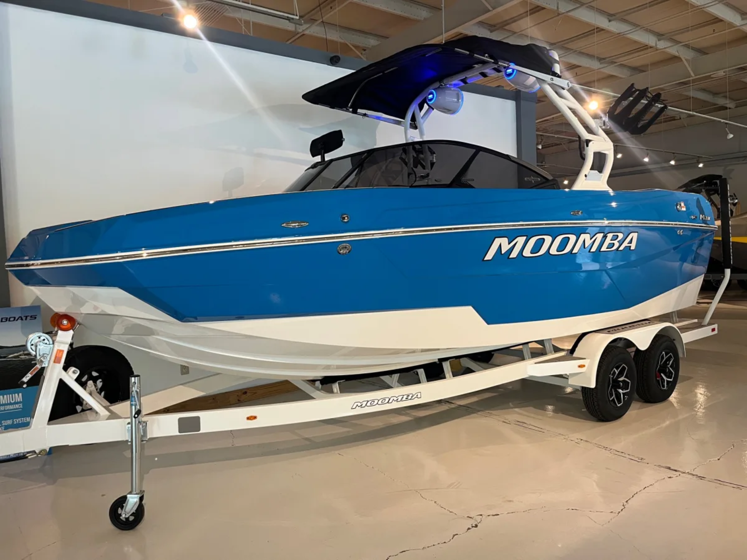 2025 Moomba Max  Pacific Blue