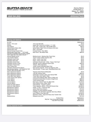 2025 Supra Boats SA for sale in Livingston, Tennessee