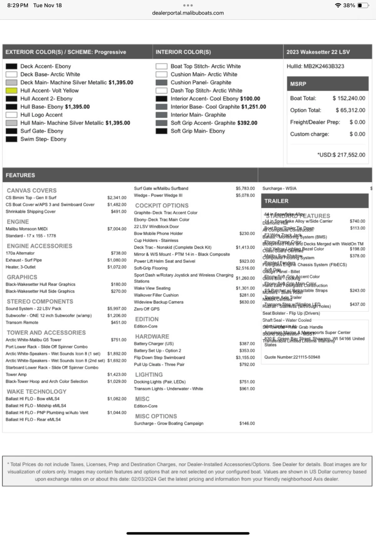 2023 MALIBU 22 LSV Wakesetter M6DI @ TRL