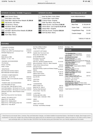 2023 Malibu Boats Wakesetter 22 LSV for sale in Shawano, Wisconsin