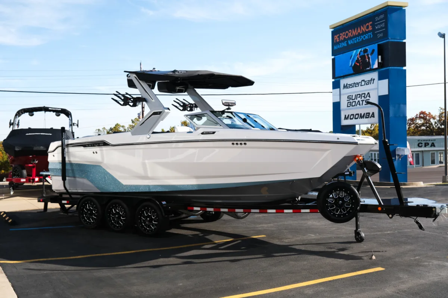 2026 MASTERCRAFT XSTAR-25 NEW COASTAL BLUE FLAKE 