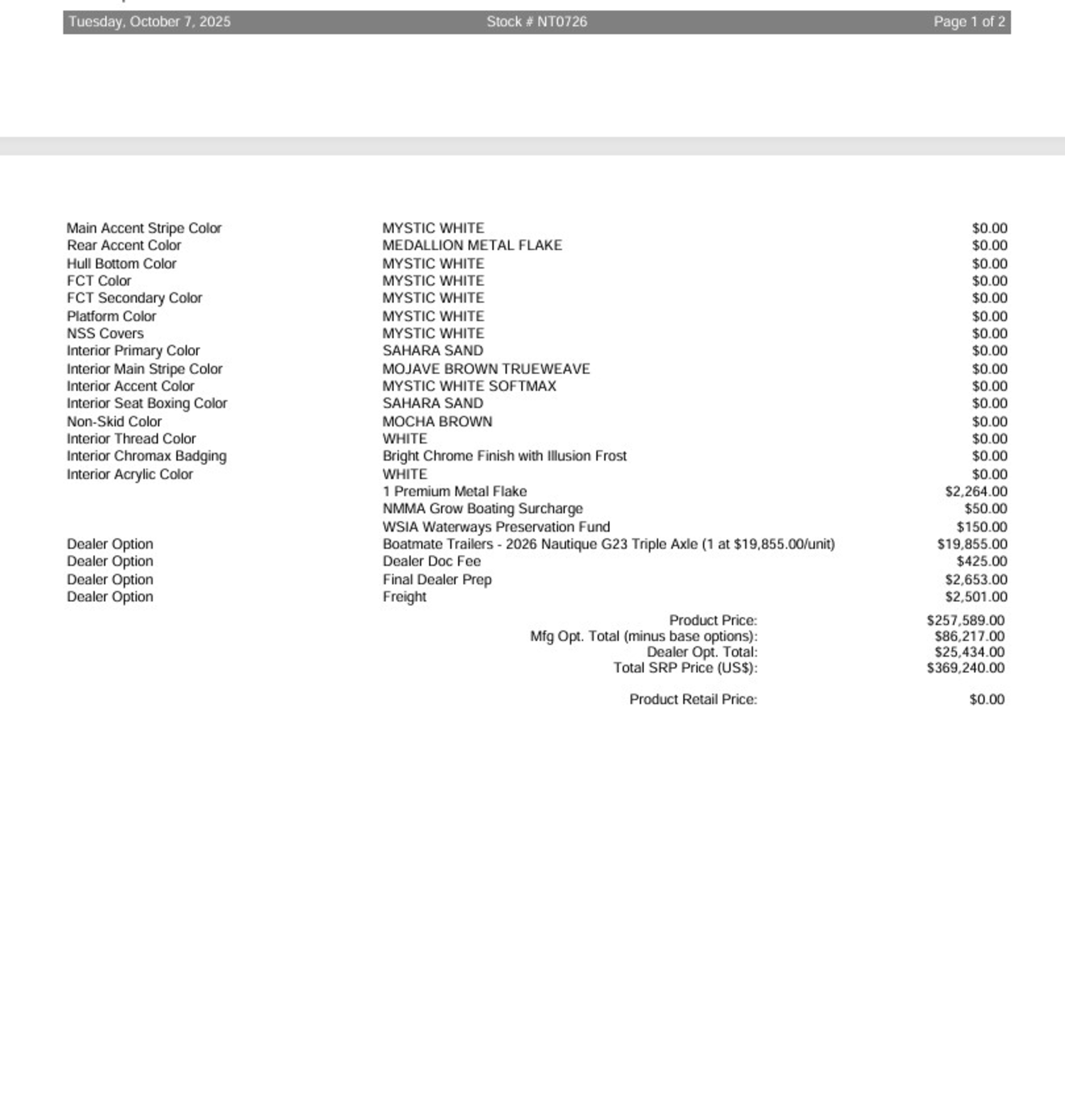 2026 Nautique Super Air G23
