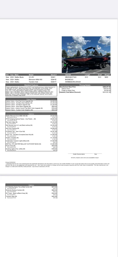 2024 Malibu Boats Wakesetter 23 LSV for sale in Lake Elsinore, California