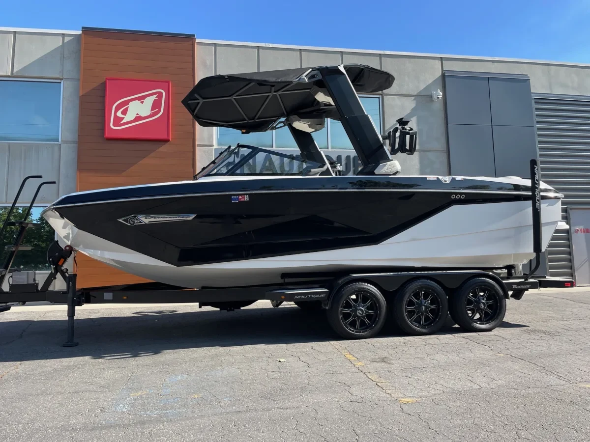 2022 NAUTIQUE G23 WITH ZZ8 600HP SUPERCHARGED POWER PLANT.  ONLY 238 HOURS!  REDUCED!