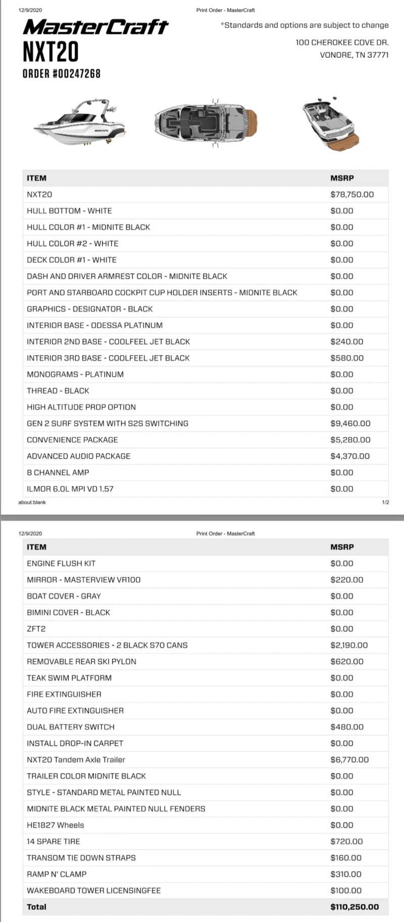 2021 Mastercraft Boats NXT20 for sale in Monument, Colorado