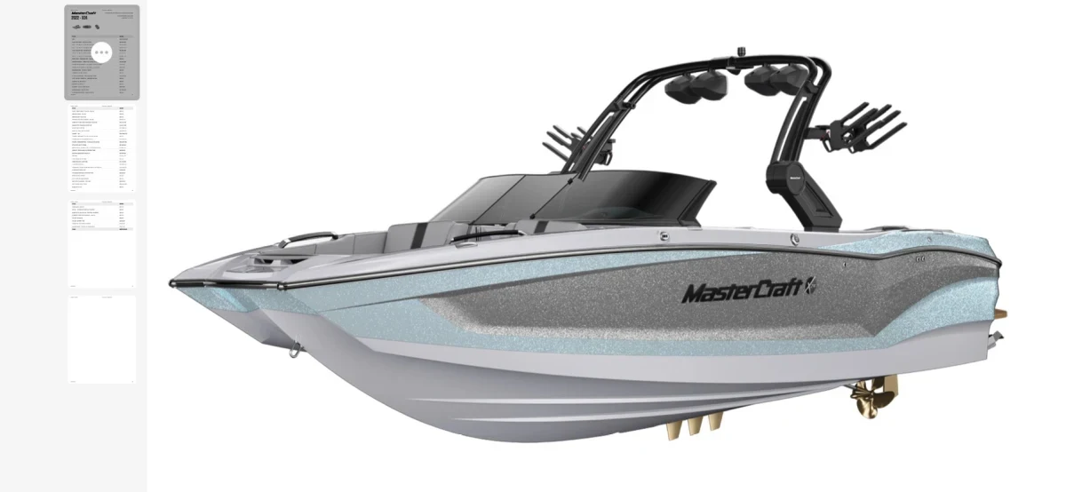 2022 Mastercraft Boats X24 for sale in Blue eye, Missouri