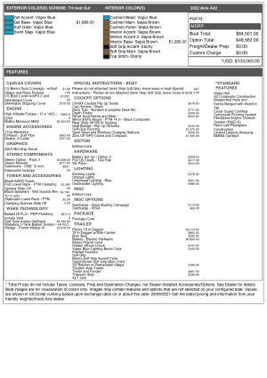 2022 Axis Boats A22 for sale in Granby, Colorado