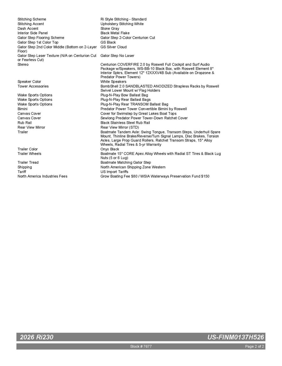 2026 Centurion Boats Ri230 for sale in Discovery Bay, California