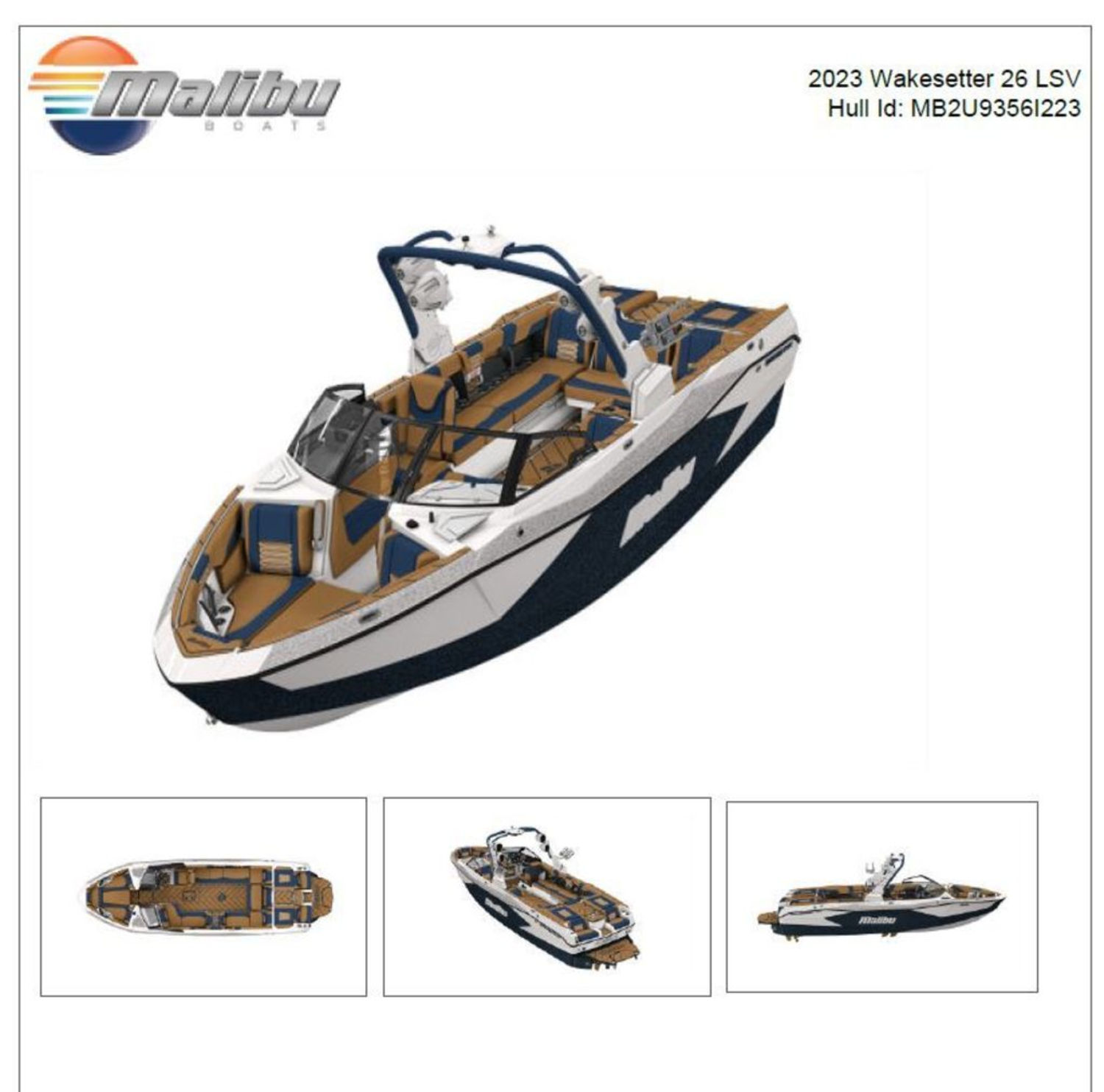 2023 Malibu Boats Wakesetter 26 LSV for sale in Kalispell, Montana