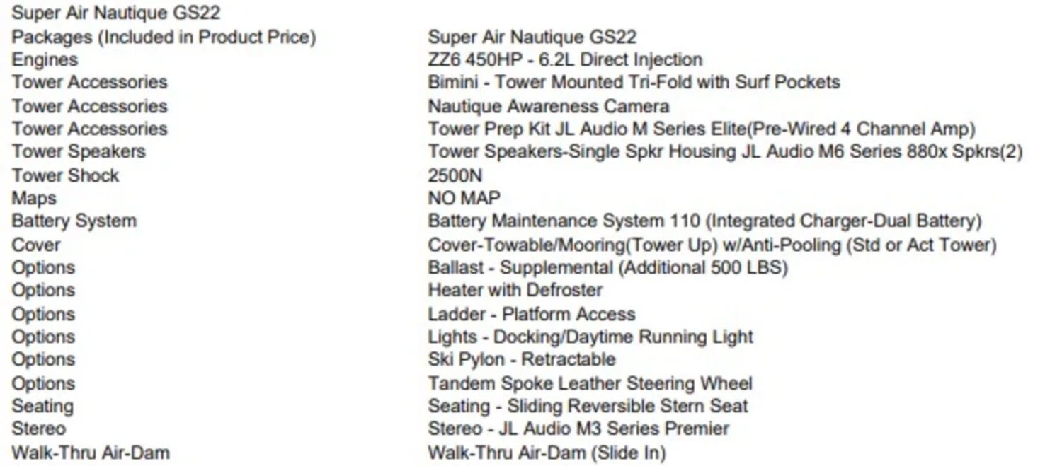 2026 NAUTIQUE GS22 W/ZZ6 450HP