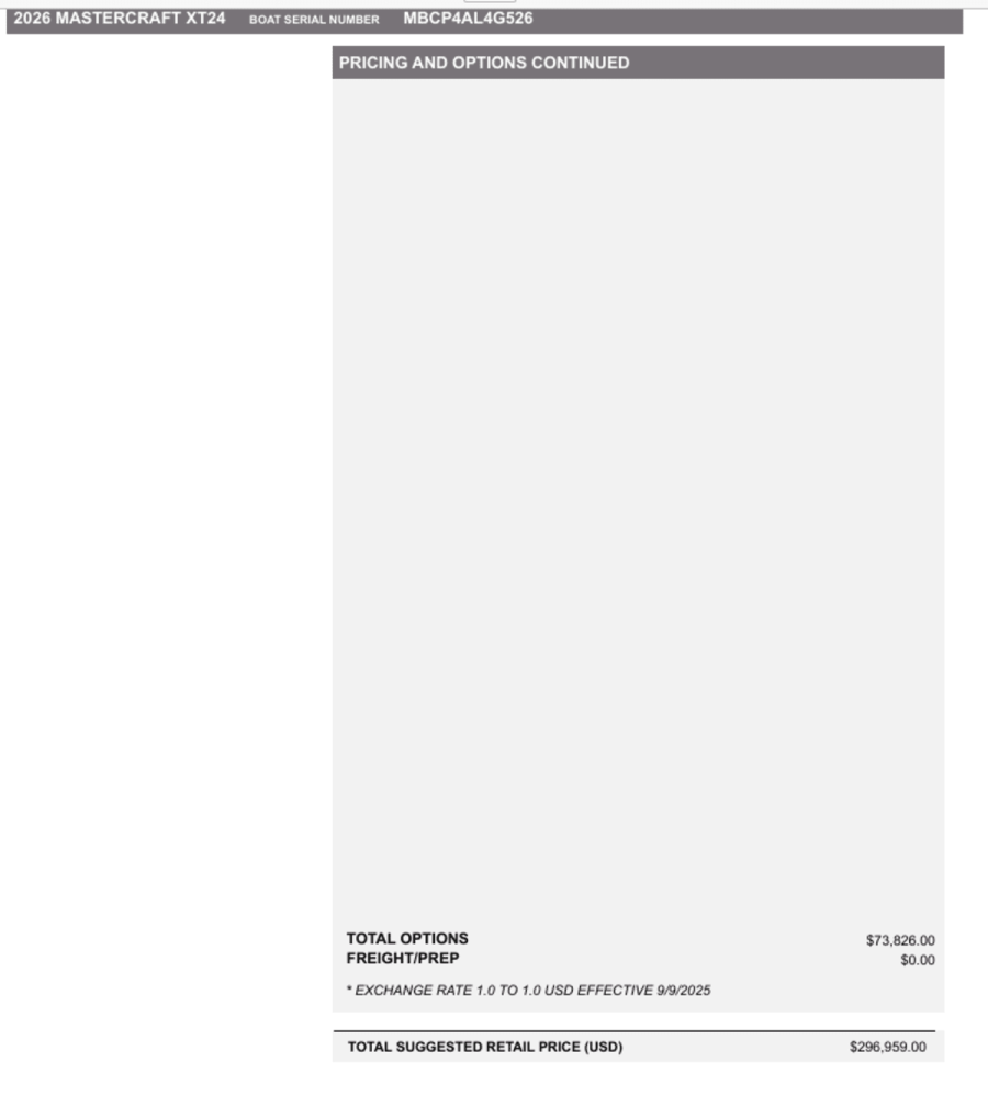 2026 Mastercraft Boats XT24 for sale in boynton beach, Florida