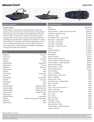 2026 Mastercraft Boats XT24 for sale in Fargo, North Dakota