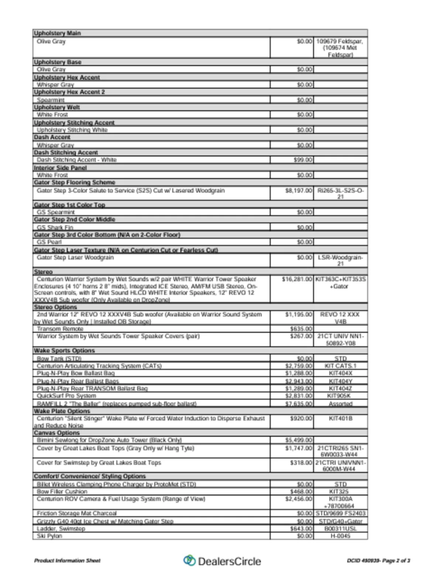2023 Centurion Boats Ri265 for sale in Blaine, Minnesota