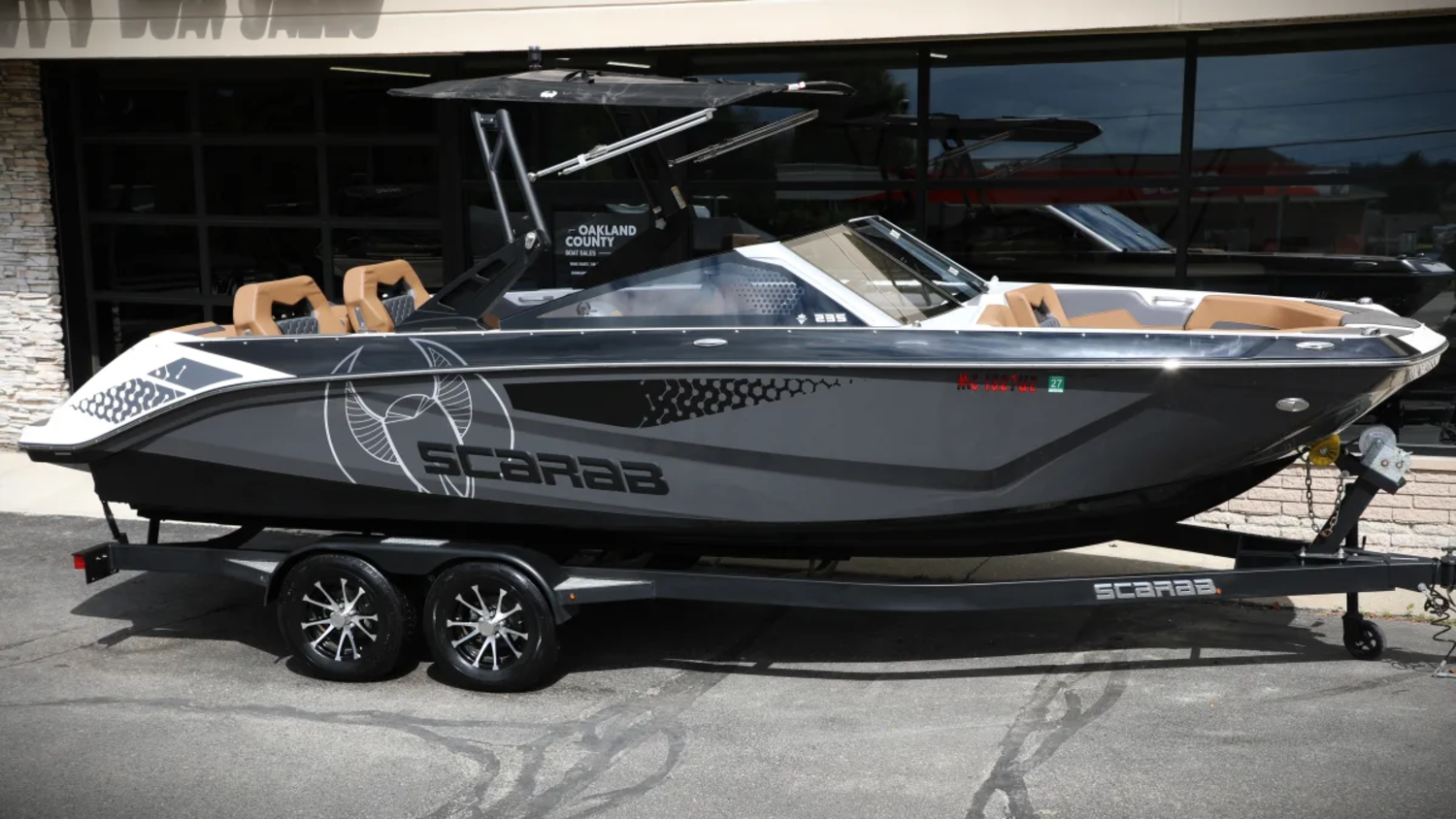 Scarab 235 wake id - new arrival!! only 4.5 hours!!