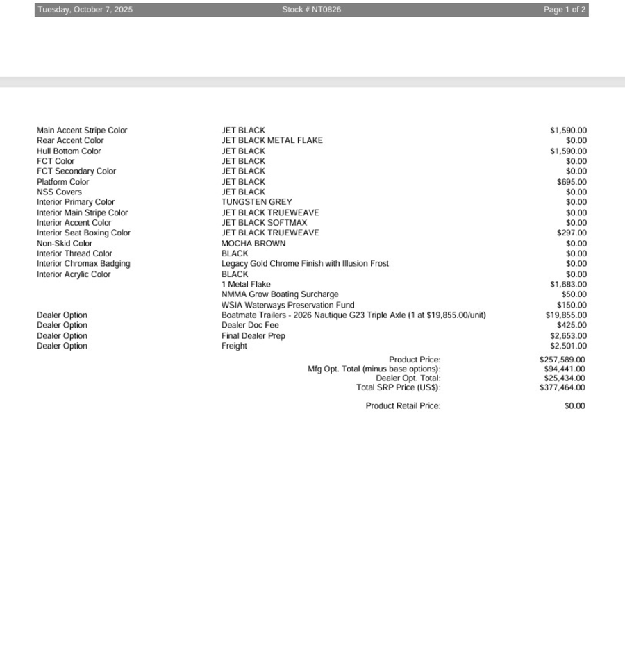 2026 Nautique Boats G23 for sale in Grandview, Missouri