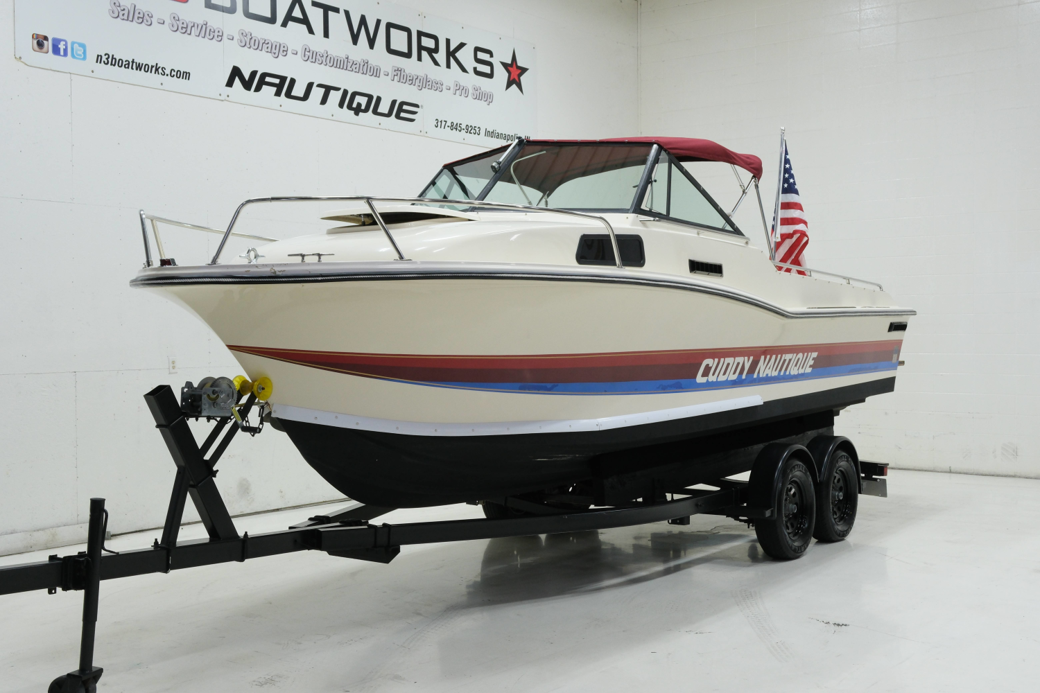 1985 Correct Craft Cuddy Nautique