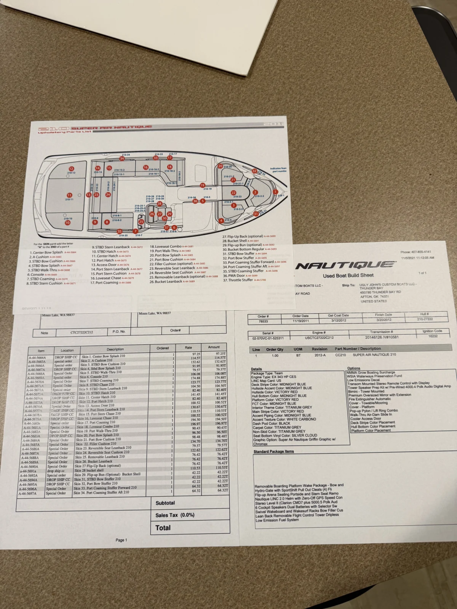 2012 Super Air Nautique 210 Team Edition - LINC2.0 & NSS