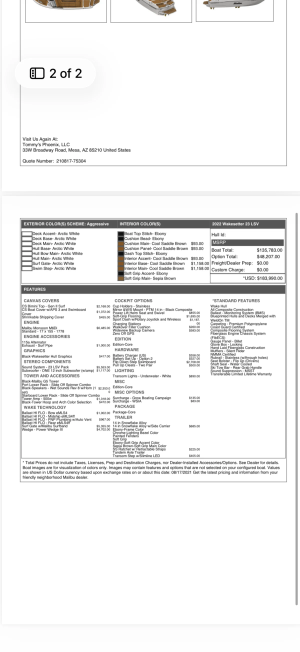 2022 Malibu Boats Wakesetter 23 LSV for sale in Queen creek, Arizona