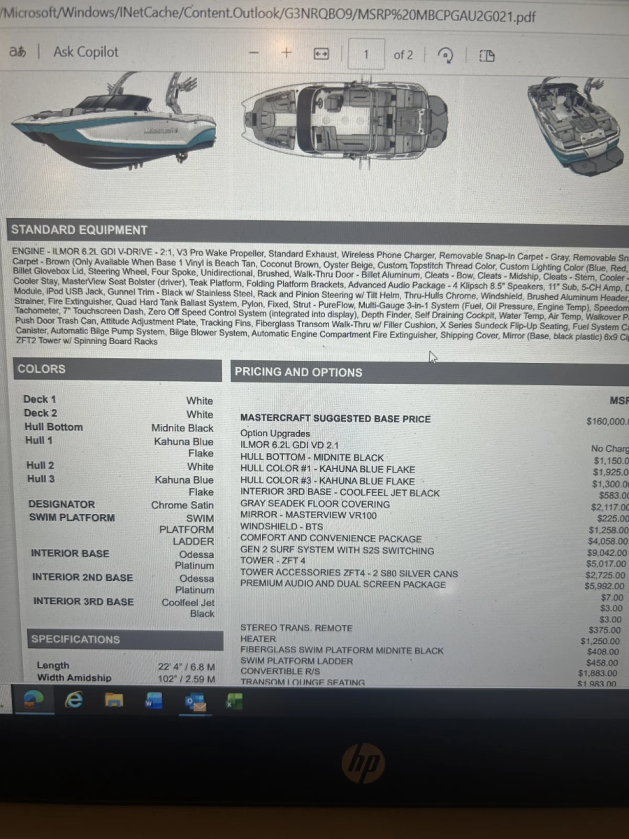 2021 Mastercraft Boats X22 for sale in Hebron, Kentucky