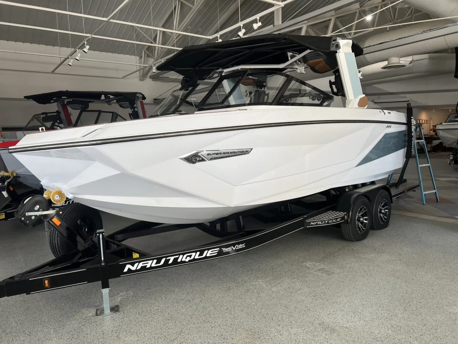 2024 Nautique G23 Loaded Low Hr Thrusters, Power Tower, Ceramic Coated, Supplemental Ballast