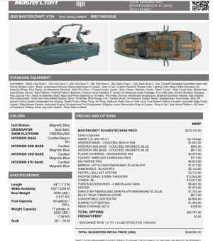 2026 Mastercraft Boats XT24 for sale in boynton beach, Florida