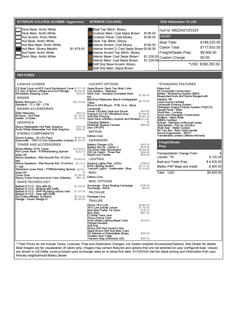 2024 Malibu Boats Wakesetter 23 LSV for sale in Providence, Utah