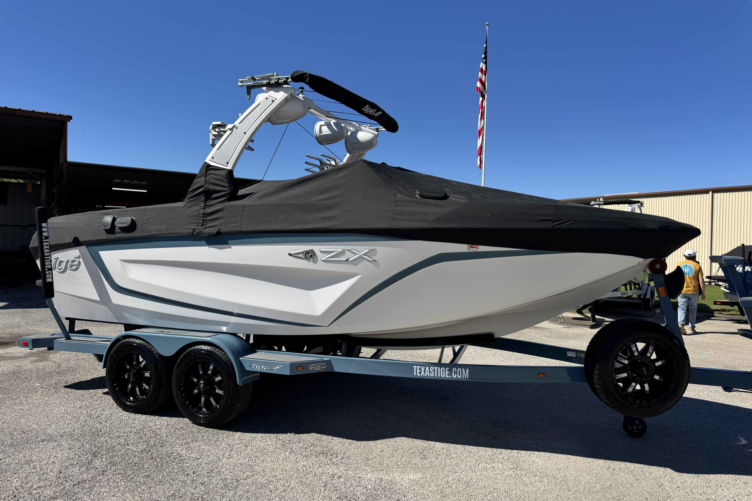 2021 Tige Boats 21ZX for sale in CONROE, Texas