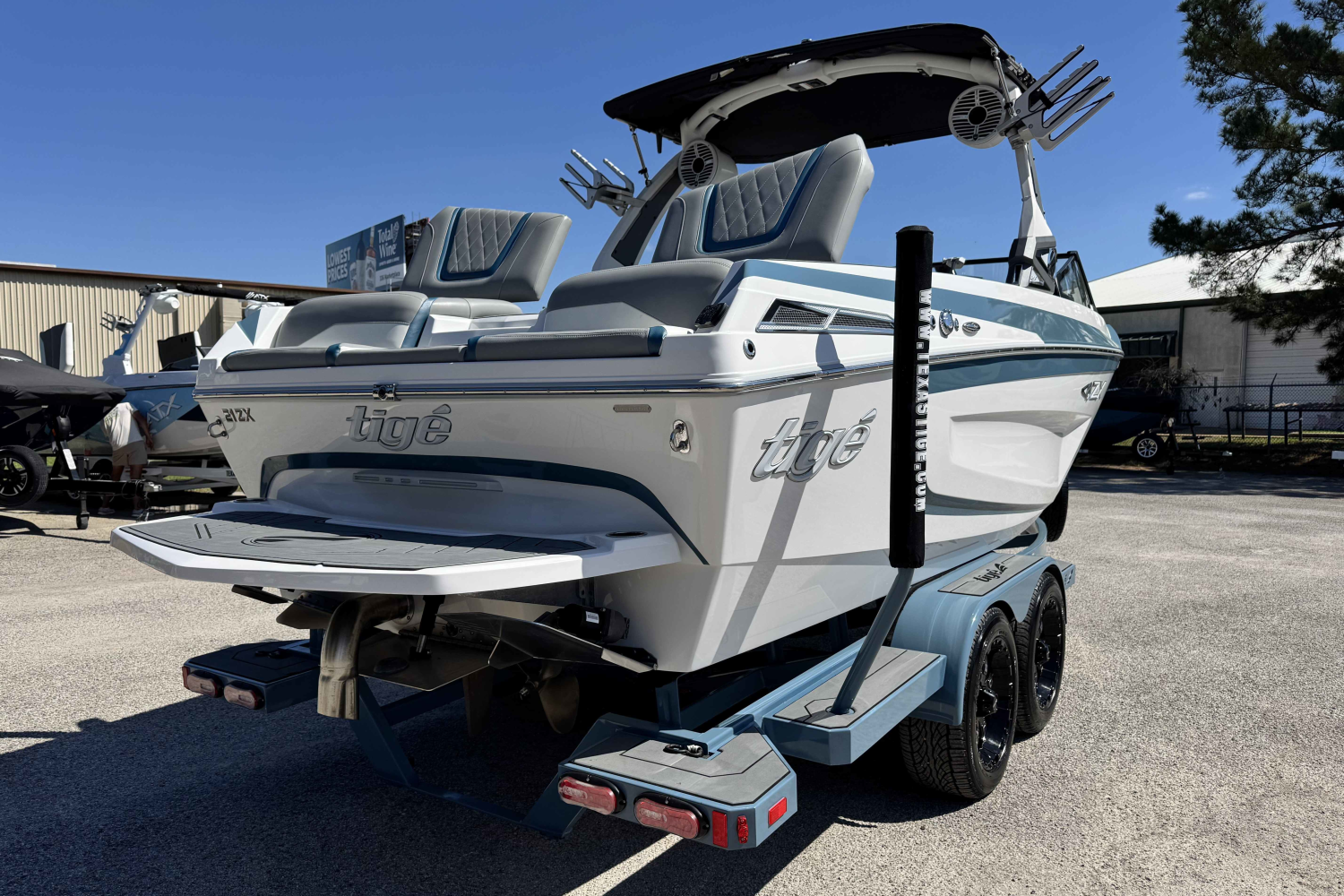 2021 Tige Boats 21ZX for sale in CONROE, Texas