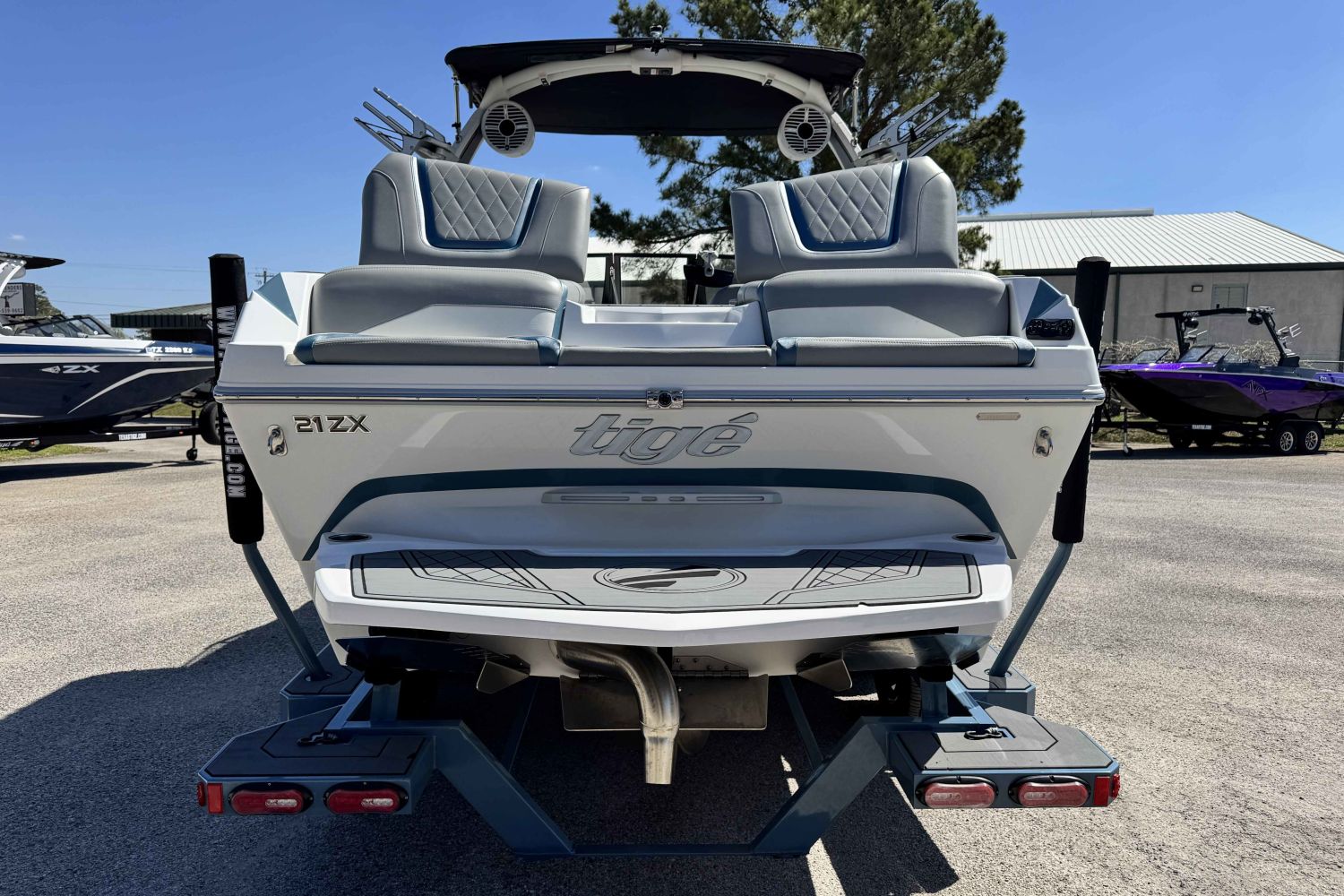 2021 Tige Boats 21ZX for sale in CONROE, Texas