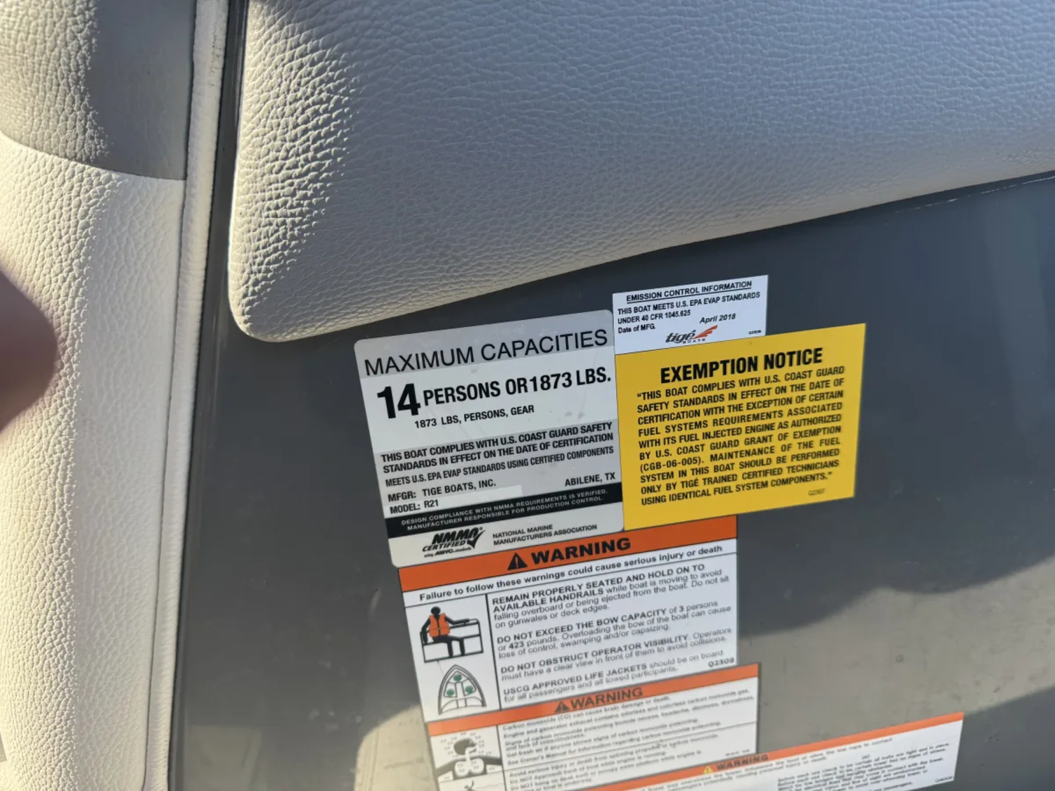 2018 Tige Boats R21 for sale in Antioch, Illinois