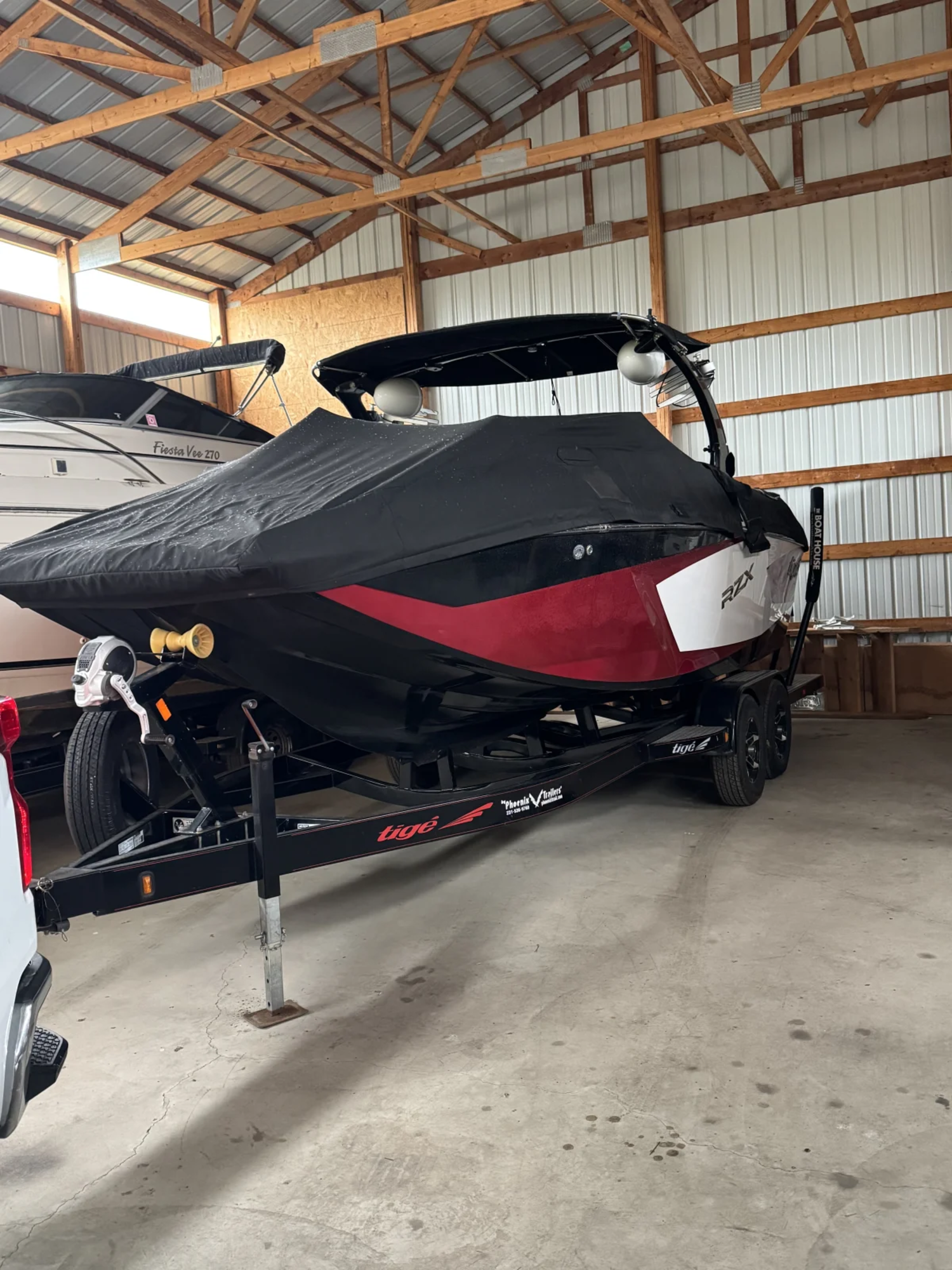 2016 Tige Boats 24RZX With Trailer