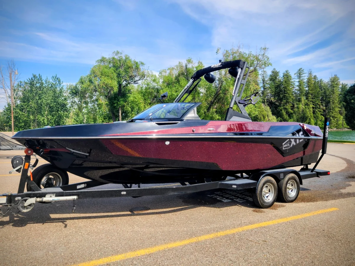 2020 Axis T23 Wake Surf Boat Private Party