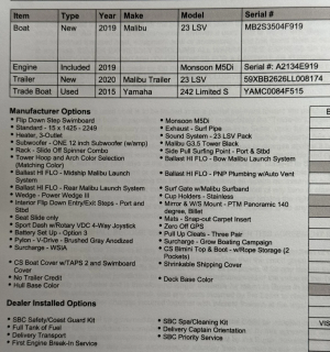 2019 Malibu Boats Wakesetter 23 LSV for sale in Bonney Lake, Washington