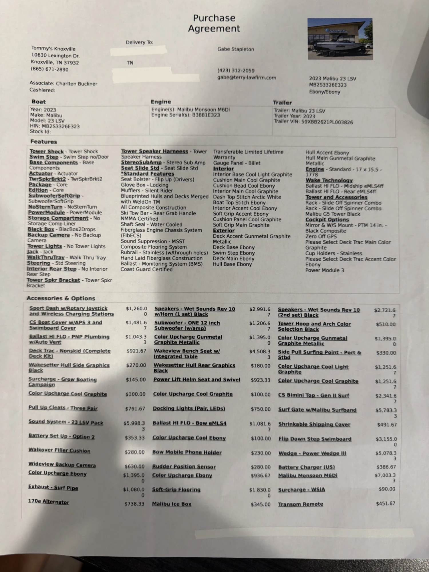 2023 Malibu Boats Wakesetter 23 LSV