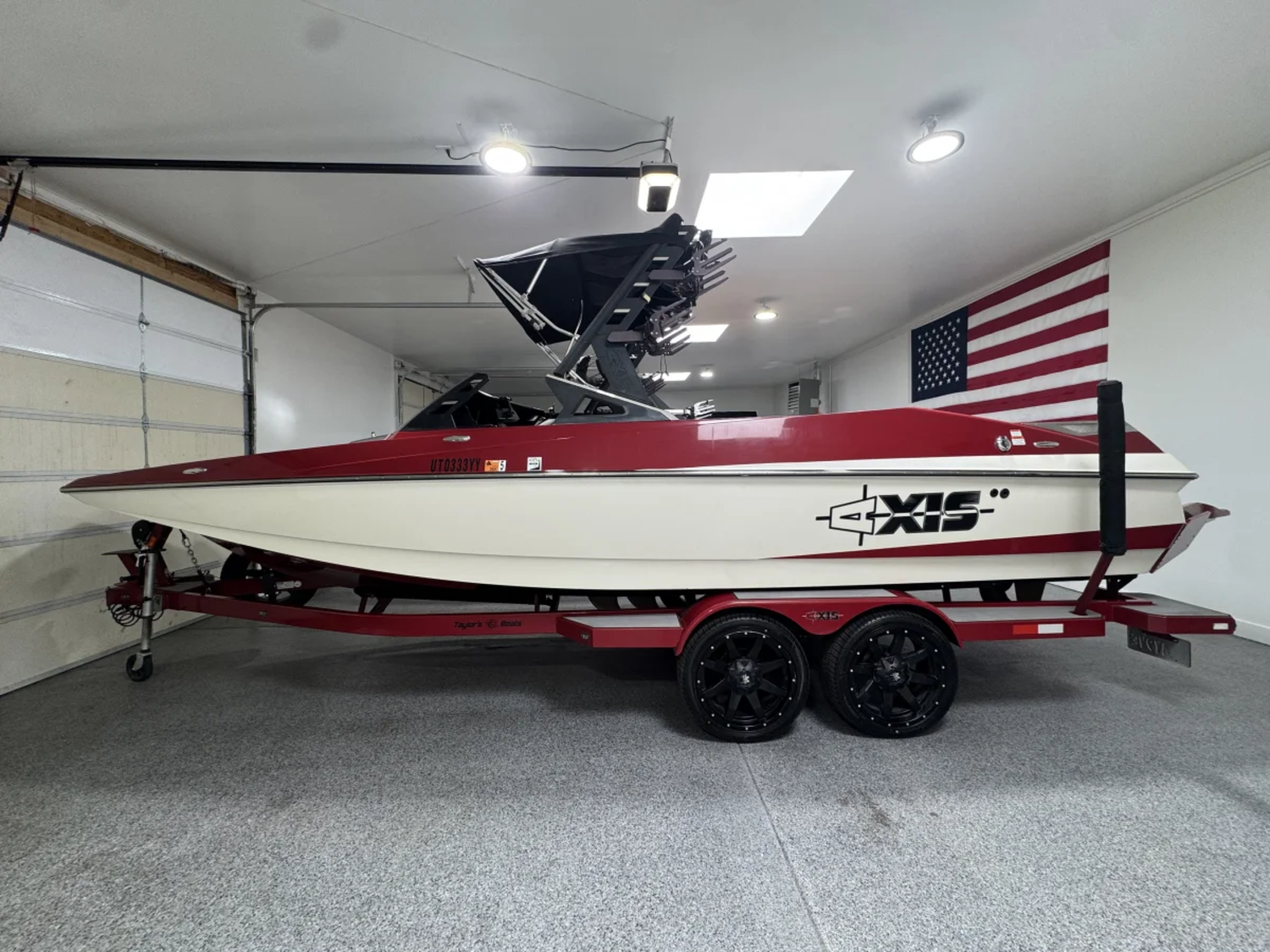 2017 Axis A24 Supercharged PHOTO BOAT PCM 550 469 Hours Loaded