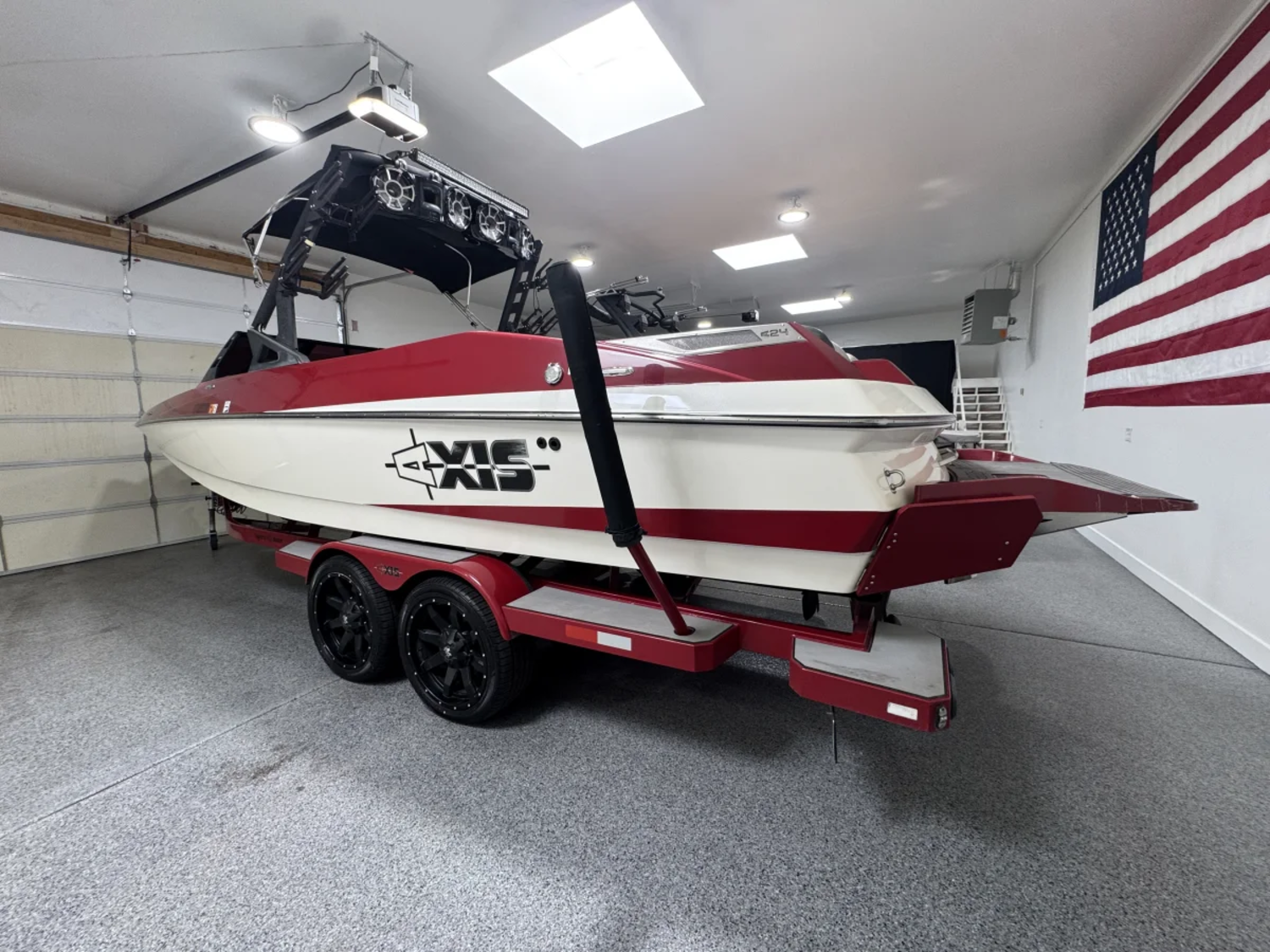 2017 Axis A24 Supercharged PHOTO BOAT PCM 550 469 Hours Loaded