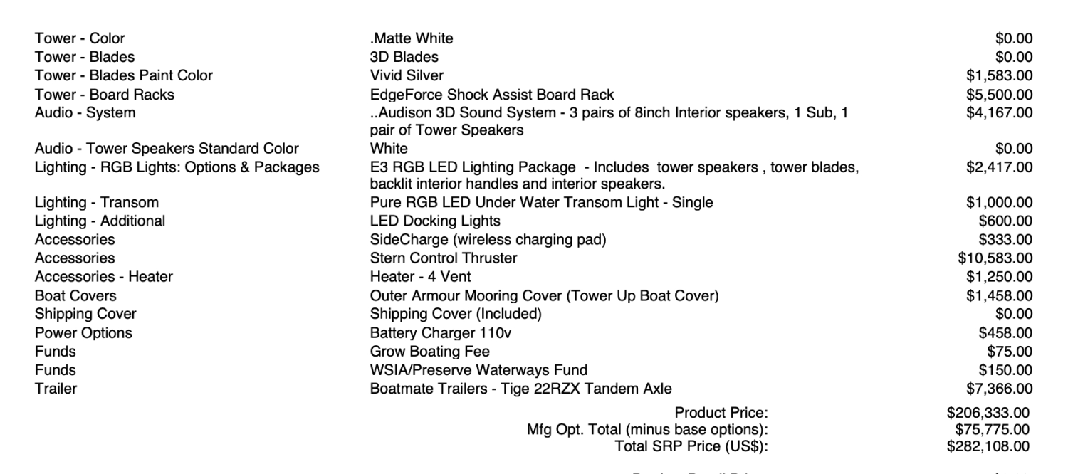 2025 Tige Boats 22RZX