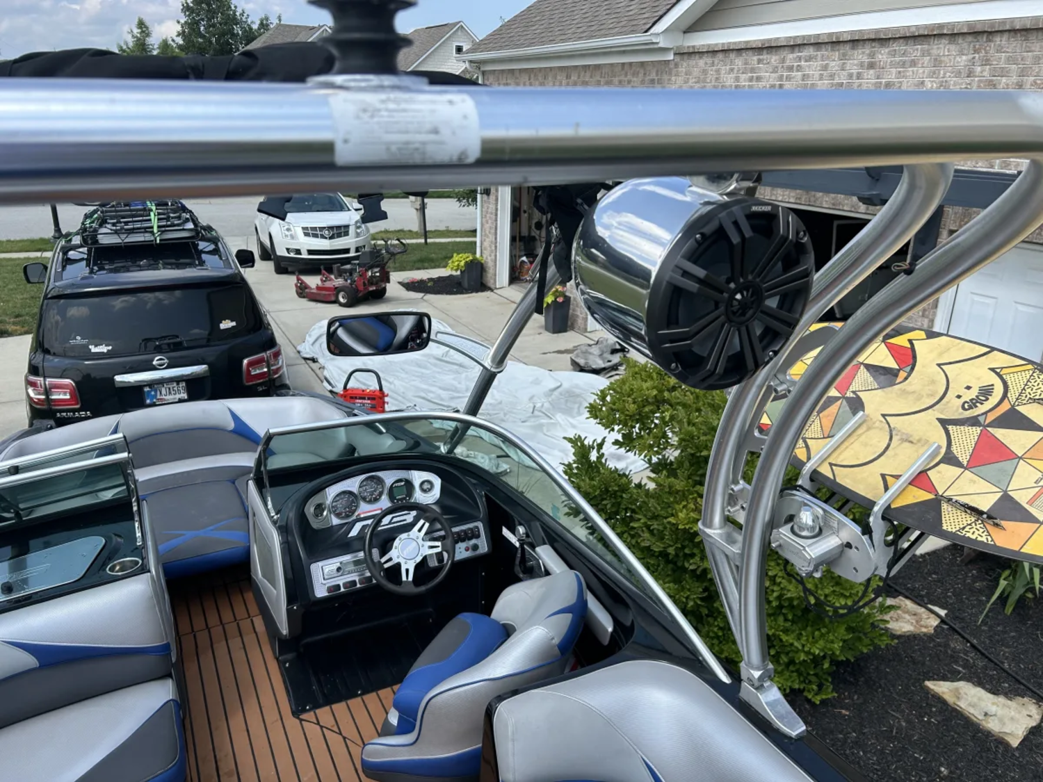 2012 MB Sports F21 Tomcat  Surf Wake Ready  Upgraded Audio  Clean Interior Trailer Included