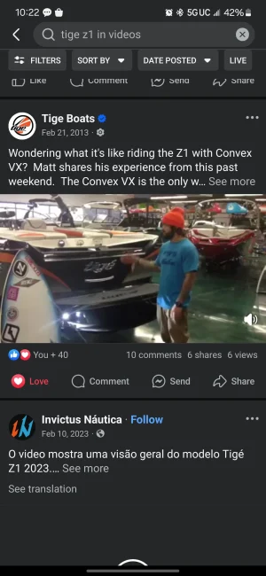 2013 Tige Boats Z1 for sale in Manchester, Tennessee