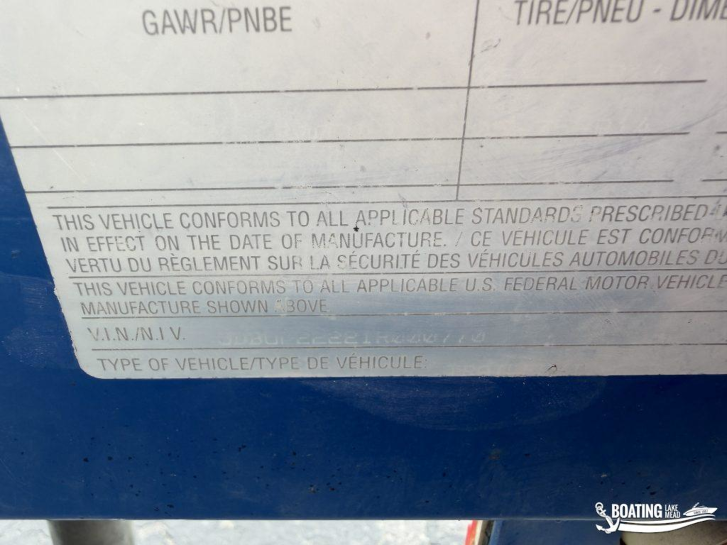 2001 Tige 22i Type R