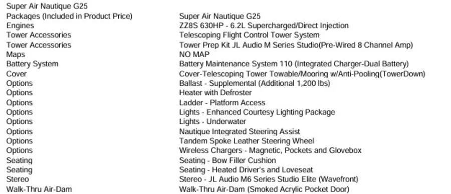 2026 Nautique Boats G25 for sale in , 