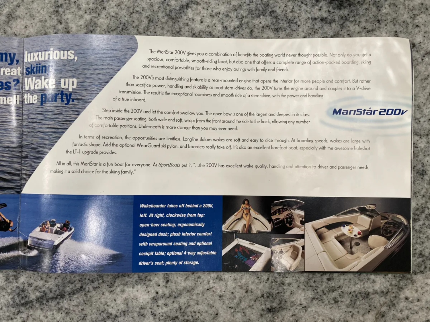 1997 Mastercraft Boats Maristar 200