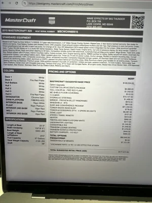 2015 Mastercraft Boats X23 for sale in Oshkosh, Wisconsin