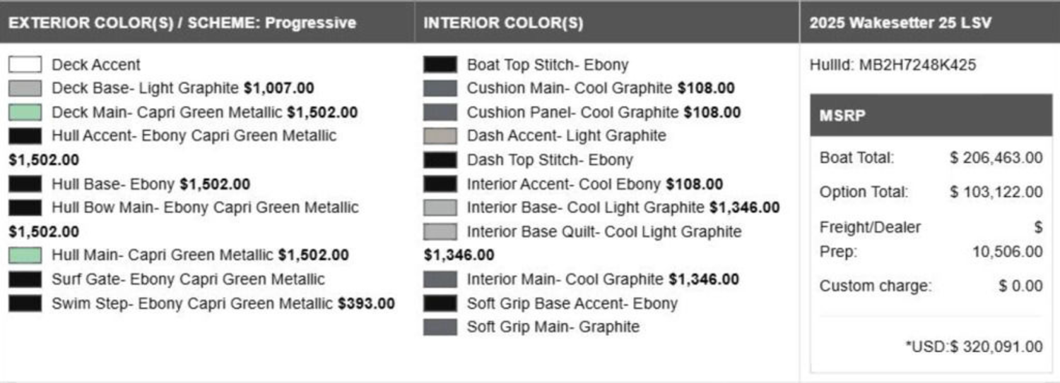 2025 Malibu Boats 25 LSV