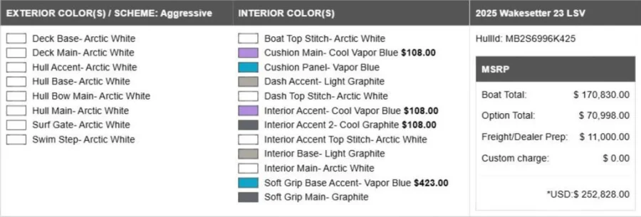 2025 Malibu Boats Wakesetter 23 LSV for sale in albuquerque, New Mexico